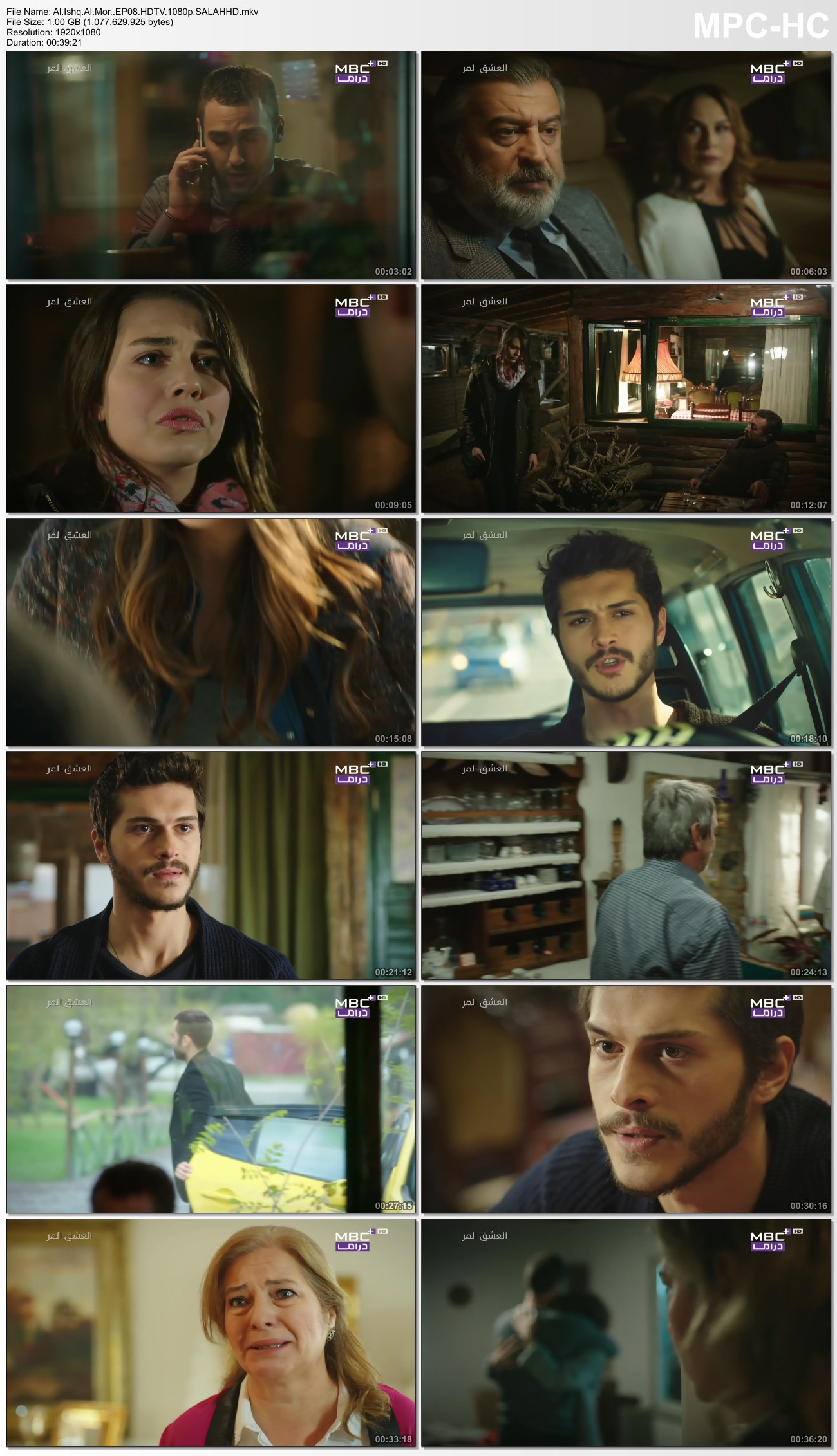 Torrent Al Ishq Al Mor Ep08 Hdtv 1080p Salahhd مسلسل العشق المر Arabscene Forums