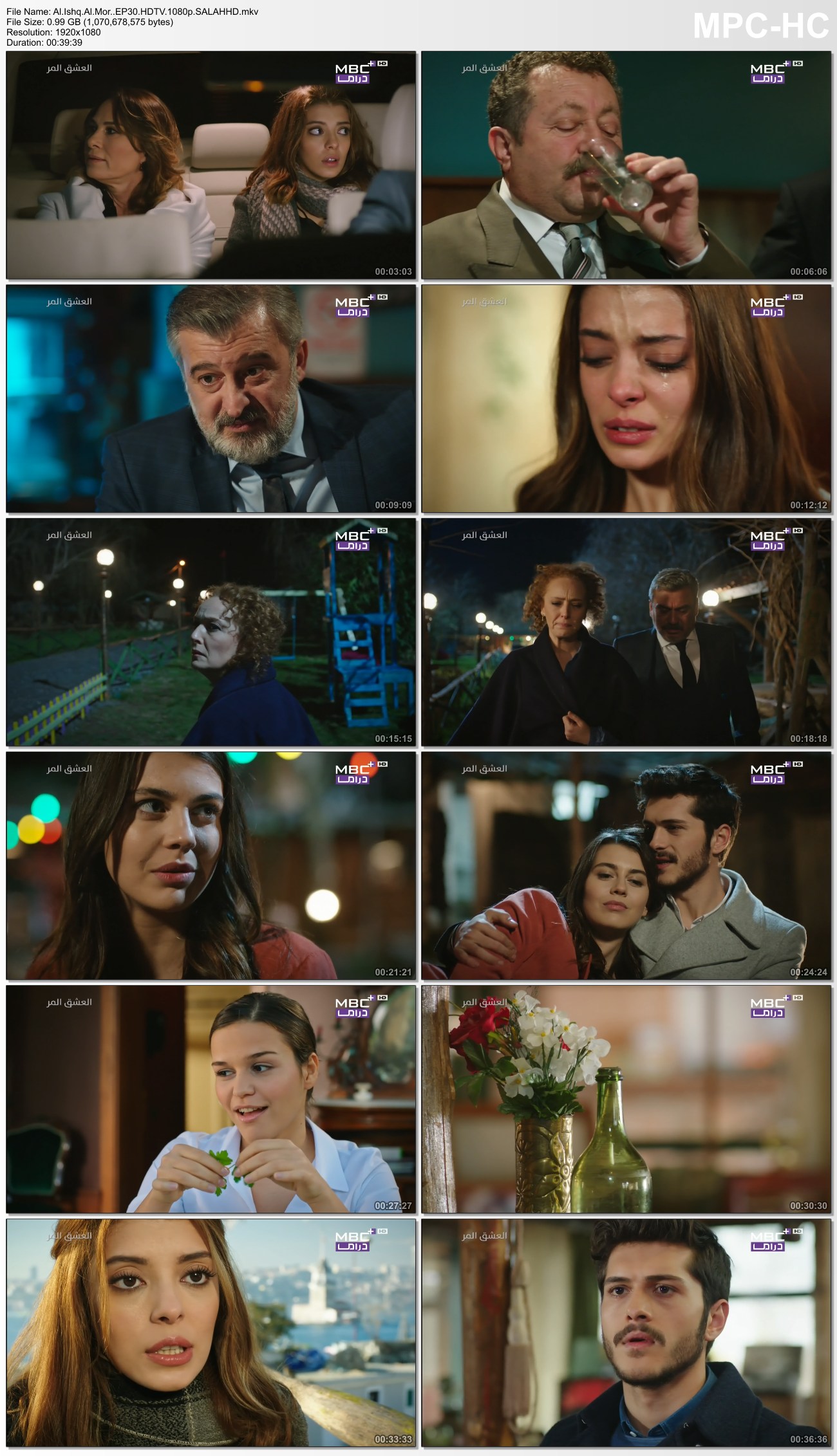 Torrent Al Ishq Al Mor Ep30 Hdtv 1080p Salahhd مسلسل العشق المر Arabscene Forums