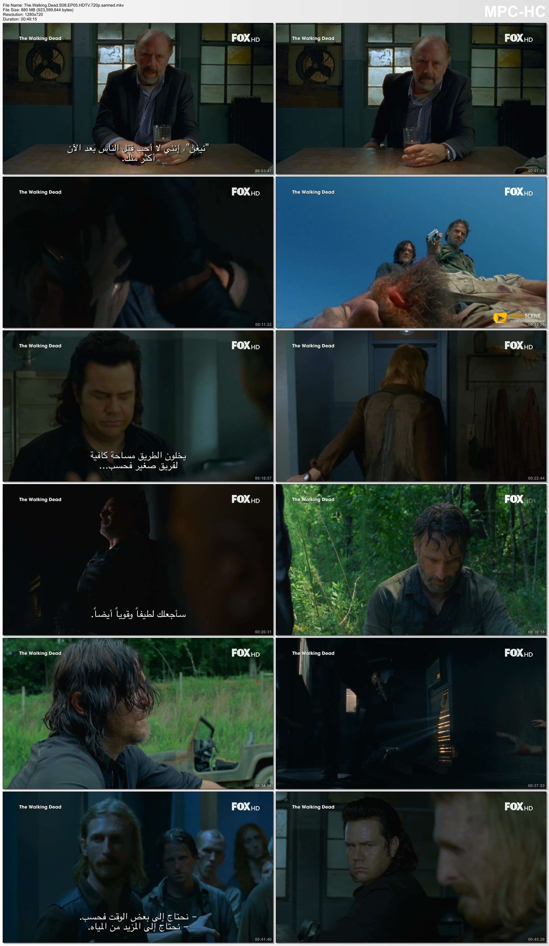 [Torrent] The.Walking.Dead.S08.EP05.HDTV.720p.sarmed ArabScene Forums