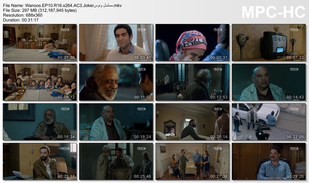 [Torrent] - Wanoos.EP10.R16.x264.AC3.Joker|مسلسل ونوس | ArabScene Forums